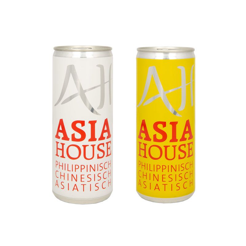 Dose bedruckt Asia House