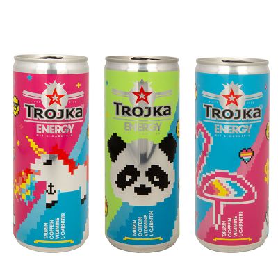 Energy Drink Dose bedruckt